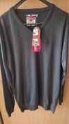 Bluza Lee Cooper v-neck, XXL, kolor black marl