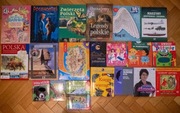 Pakiet 20 szt Książki Edukacyjne Polska Encyklopedia Legendy Puzzle Galt