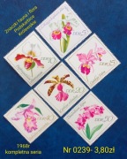 Znaczki flora:0239: kwiaty - DDR/NRD 1968r **