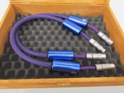 XLR Power Roots para lite srebro 1m