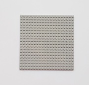 Płytka konstrukcyjna 20 x 20 – jasno szara (Pasuje do innych klocków)