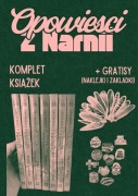 Opowieści z Narnii - komplet książek - GRATISY! naklejki, zakładki 