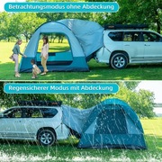 Wielki namiot tylny do samochodu typu SUV