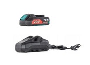 Zestaw NAC B-20-LI-20V bateria 2Ah,NAC BC-LI-20V ładowarka2,4A,Dostawa,Nowe