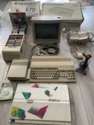 Komputer Commodore Amiga 500 + 1084S + A570 CD w kartonach RZADKI zestaw