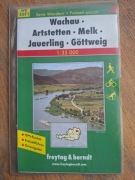 Wachau Artstetten Melk Jauerling Gottweig 1:35 000 mapa Austria