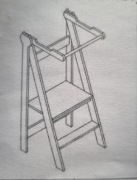 Pomocnik kuchenny dla dziecka , schodki , kitchen helper