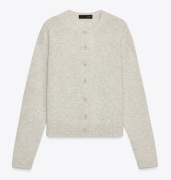 Kardigan wełniany Zara Woman rozmiar XL piaskowy melanż
