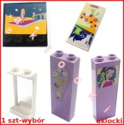 LEGO 6179pb102 87079pb0292 2454pb127 2454pb128  87544pb031 41095 DOM Emmy