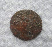 Stanisław II August Poniatowski Gdańsk 1 szeląg solidus 1766 F.L.S. 