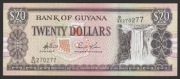 Gujana 20 dolarów 1996 - B/66 -  stan bankowy UNC