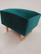 Pufa kostka turkus nowa