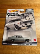 Hot Wheels premium '70 chevrolet nova ss fast & furious chevy