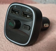 Lencent T25 nadajnik FM Bluetooth 5.0 ładowarka USB do auta