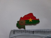Magnes na lodówkę - 825g. BURKINA FASO Mapa