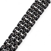 SREBRO 925 W.Kruk bransoletka kratka siatka