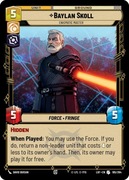 Star Wars: Unlimited - LOF - Baylan Skoll (U)