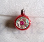 Bombka z gwiazdką PRL 