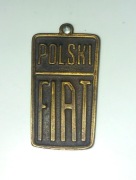 Polski Fiat 125p 126p Przywieszka Zawieszka podstawa Breloczka metal