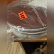 Krążki 225mm papier ścierny na rzep 100s gr 180