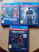 Uncharted Kolekcja + Kres złodzieja + Zaginione dziedzictwo PS4 PL
