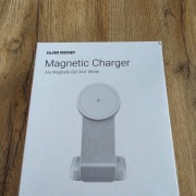 Silver Monkey Alu MagCharger Qi2 - biała