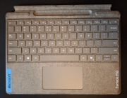 Klawiatura do Microsoft Surface Pro 13'' 8/9/10/11/X platynowa oryginał