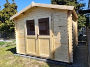 solidny drewniany domek narzędziowy*3x2*6 m2*34 mm