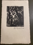 B. J. Tomecki, litografia 1986 r.