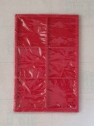 Leuchtturm - Czerwona paleta TAB6 na 6 monet, medali do śr. 98mm