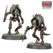 2x CRYPTOTHRALLS NECRONS WARHAMMER 40K RAMKI