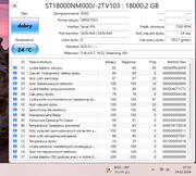 Dysk EXOS X18 18TB SATA (tylko 54 uruchomienia)