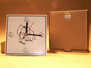 Zegar SŁONIK 15x15cm