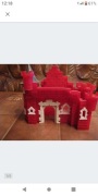 Zestaw klocków retro zamek, lego z czasów PRL