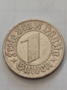 Moneta 1 gulden 1932r.  Wolne Miasto Gdańsk
