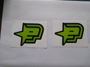 Naklejka Planet Eclipse paintball 7 cm x 9 cm 