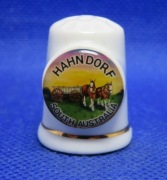 Naparstek Kolekcjonerski Porcelanowy - Hahndorf Australia