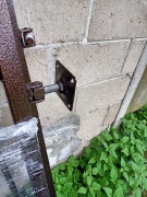 Brama dwu skrzydłowa z furtkom