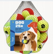 piłki tenisowe Flamingo dla psów.