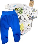 Komplet  body plus półśpioch rozmiar 62