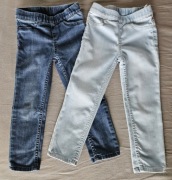 Dżinsowe jegginsy H&M rozm.92 