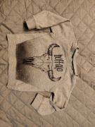 Bluza dziecięca KappAhl Buffalo czaszka