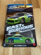 HOT WHEELS Mitsubishi Eclipse 2g FAST& FURIOUS szybcy i wściekli HNR88 1:64