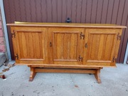 Dębowa komoda z szufladami