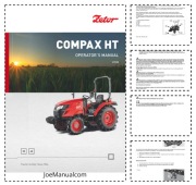 Zetor Compax HT 35 40 Tractors Operator Manual Instrukcja Obsługi DTR