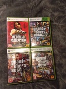 GTA V, GTA IV , GTA Liberty City, Red Dead Xbox 360 gry plus gratis 