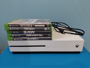 Xbox One S 512GB + 5 Gier + Okablowanie (Cena do negocjacji)