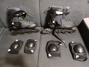 Rolki OXELO 44 + ochraniacze