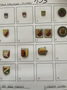 133. Odznaki klubowe - Biała Podlaska, Leśna Podl. , Międzyrzec, Łuków