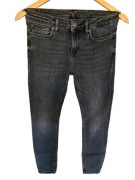 ZARA SPODNIE DAMSKIE JEANSY KOLOR CZARNY ROZ. 36